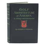 1927 Golf Architecture in America Book by George Thomas