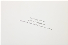 1927 'Golf Architecture in America' Book by George Thomas