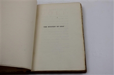 1908 'The Mystery of Golf' Ltd Ed 98/440 Book by Arnold Haultain - First Edition