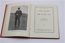 1910 'Golf Guide And How To Play Golf' by James Braid