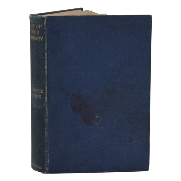 1897 Out Of Door Library Athletic Sports 1st Edition Book w/ H.J. Whigham Golf Chapter