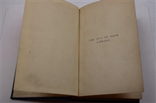1897 'Out Of Door Library Athletic Sports' 1st Edition Book w/ H.J. Whigham Golf Chapter