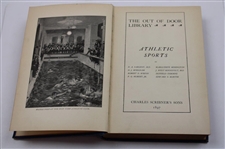 1897 'Out Of Door Library Athletic Sports' 1st Edition Book w/ H.J. Whigham Golf Chapter