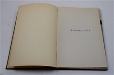 Byron Nelson Signed 1946 'Byron Nelson's Winning Golf' 1st Ed Book JSA ALOA