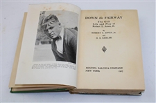 1927 'Down The Fairway' by Bobby Jones 1st Ed Book