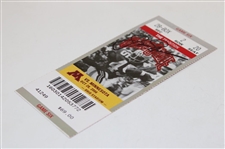 Jack Nicklaus Signed 2006 Ohio State vs Minnesota Football Ticket - Jack Dotted I JSA ALOA