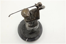 Ben Hogan Bronze/Marble Statue by Ron Tunison - Stands Over a Foot Tall - 13.5lbs!