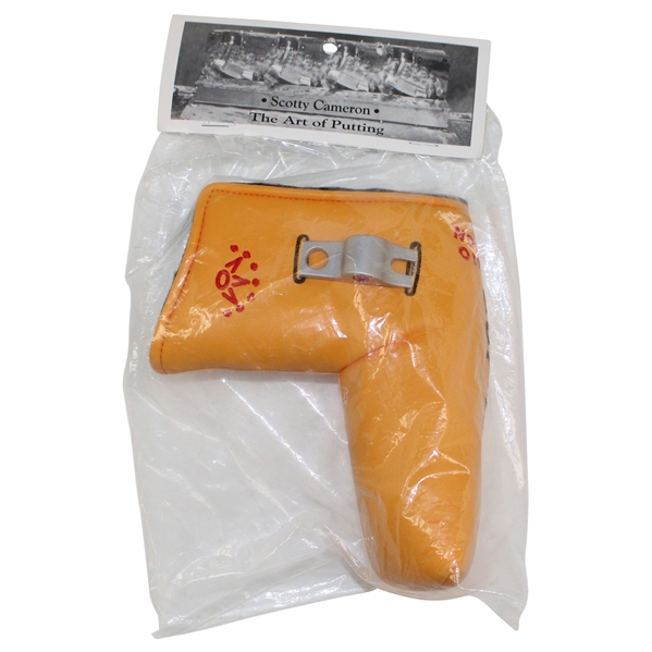 Scotty Cameron Titleist Yellow Putter Head Cover - Unopened
