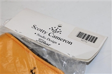 Scotty Cameron Titleist Yellow Putter Head Cover - Unopened