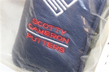 Scotty Cameron Titleist 2004 Dancing Custom Shop Turbo Blue Putter Head Cover - Unopened