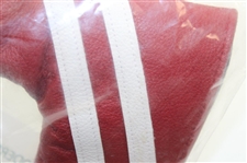 2016 Masters Red w/White Stripes Leather Putter Head Cover - Unopened