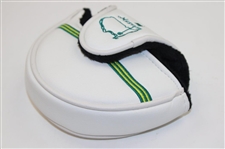 Master Tournament White w/Green Logo Mallet Head Cover - Great Condition