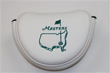 Master Tournament White w/Green Logo Mallet Head Cover - Great Condition