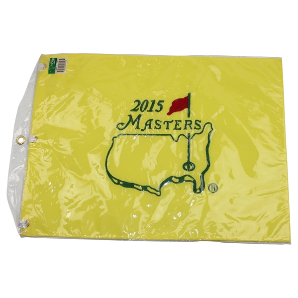 2015 Masters Tournament Embroidered Flag - Jordan Spieth Winner