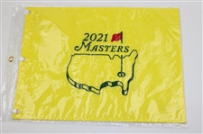 2021 & 2022 Masters Tournament Embroidered Flags - Matsuyama & Scheffler Winners