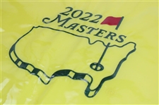 2021 & 2022 Masters Tournament Embroidered Flags - Matsuyama & Scheffler Winners