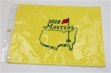 2014, 2016, 2017 & 2018 Masters Tournament Embroidered Flags - Watson/Willett/Garcia/Reed Winners