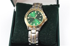 2000 Masters Tournament Limited Edition Emerald Green Stainless Steel Watch in Box #462/1000