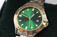 2000 Masters Tournament Limited Edition Emerald Green Stainless Steel Watch in Box #462/1000