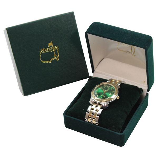 2001 Masters Tournament Limited Edition Stainless Steel Watch in Original Box #1621/2500
