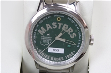 2012 Masters Tournament Limited Edition Stainless Steel Watch in Original Palmer Box #855/1200