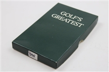 Set of Thirty (30) 1992 Mueller Golfs Greatest Cards #595/1000 in Box