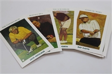 Set of Thirty (30) 1992 Mueller Golfs Greatest Cards #595/1000 in Box