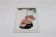 1928 Gene Sarazen #31 Men Of The Moment Churchman Cigarette Card