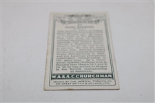 1928 Gene Sarazen #31 Men Of The Moment Churchman Cigarette Card