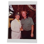 Gene Sarazen & Jack Nicklaus Photo with Signed Card JSA ALOA