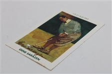 Gene Sarazen Signed 1992 Mueller 'Old Squire' Card JSA ALOA