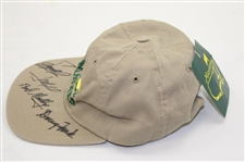 Ford, Goalby, Zoeller & Olazabal Signed 1998 Masters Hat JSA ALOA