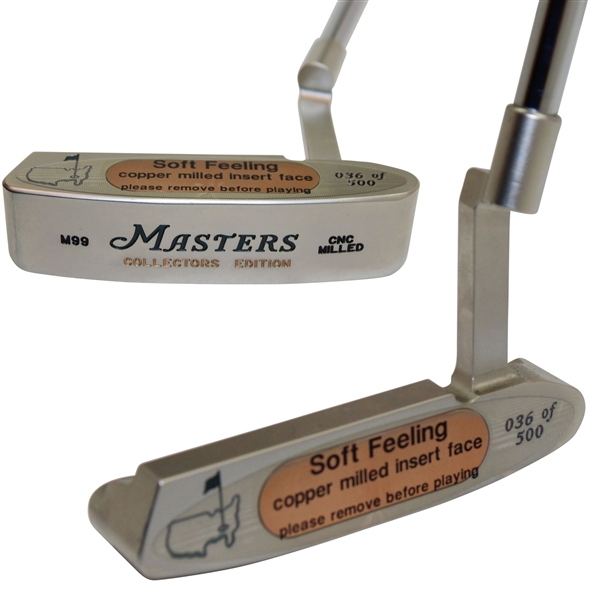 1999 Masters Tournament Ltd Ed CNC Milled M99 Putter w/Headcover in Box w/Cert #036/500