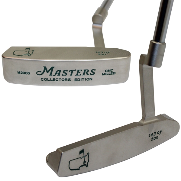 2000 Masters Tournament Ltd Ed CNC Milled M2000 Putter w/Headcover in Box w/Cert #143/500