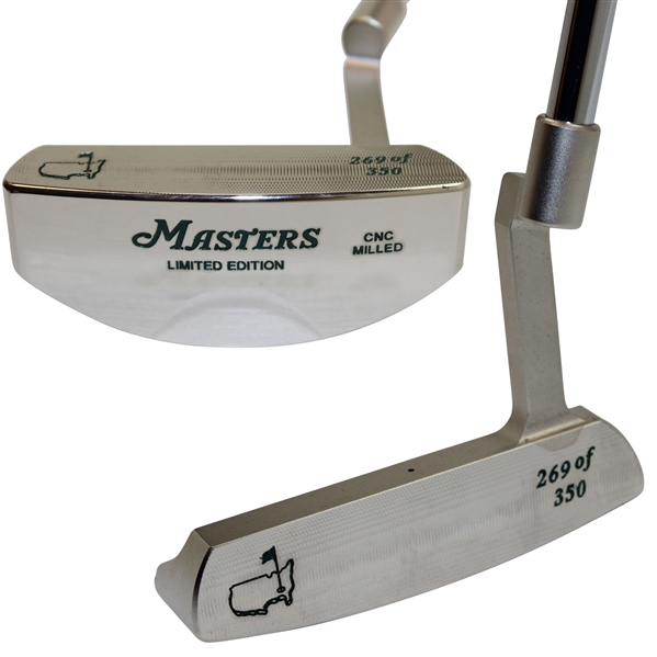 2006 Masters Tournament Ltd Ed CNC Milled Putter w/Headcover in Box w/Cert #269/350