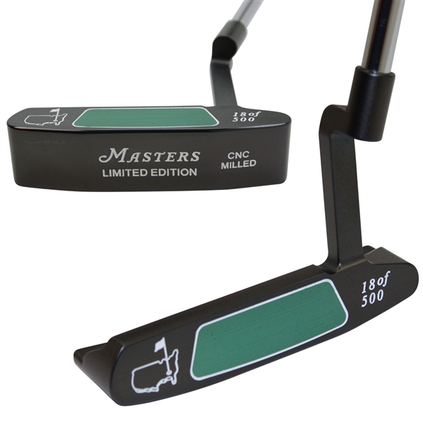 2009 Masters Tournament Ltd Ed CNC Milled Putter w/Headcover in Box w/Cert #018/500