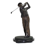 Ben Hogan Ltd Ed Bronze Colonial CC Sculpture #79/200 w/Note of Signed Appreciation & Authenticity