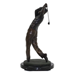 Ben Hogan Ltd Ed Bronze Colonial CC Sculpture #79/200 w/Note of Signed Appreciation & Authenticity