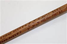 Wood Shaft Driver With Womens Amateur Winners Names 