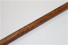 Wood Shaft Driver With Womens Amateur Winners Names 