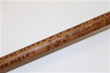 Wood Shaft Driver With Womens Amateur Winners Names 