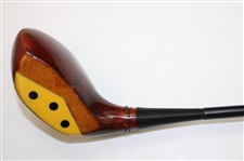 Wilson Gene Sarazen's Personal Model 3 Wood w/ Ivory Insert