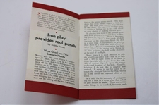 1935 'Some Tips From Bobby Jones' Pamphlet