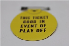 1965 Masters Tournament SERIES Badge #15419 - Jack Nicklaus Winner