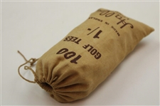 Cloth Sack Of Halley Golf Tees