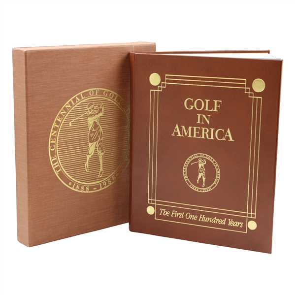 Arnold Palmer Signed 1988 Ltd Ed Golf In America The First One Hundred Years Book  by Peper JSA ALOA