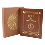 Arnold Palmer Signed 1988 Ltd Ed Golf In America The First One Hundred Years Book  by Peper JSA ALOA