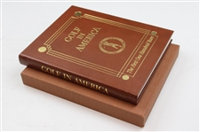 Arnold Palmer Signed 1988 Ltd Ed 'Golf In America The First One Hundred Years' Book  by Peper JSA ALOA