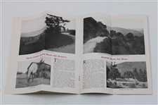 Early 1900'S Hotel Del Monte  The New Eighteen Hole Golf Course Travel Brochure
