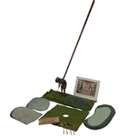 Schoenhut Indoor Golf Game with Seldom Seen Instructions & Bag w/Clubs & other